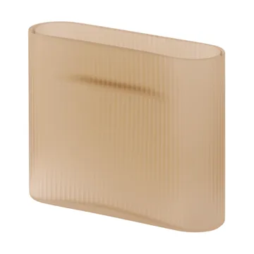 Ridge 花瓶 フロストガラス 16,5 cm - Light orange - Muuto | ムート