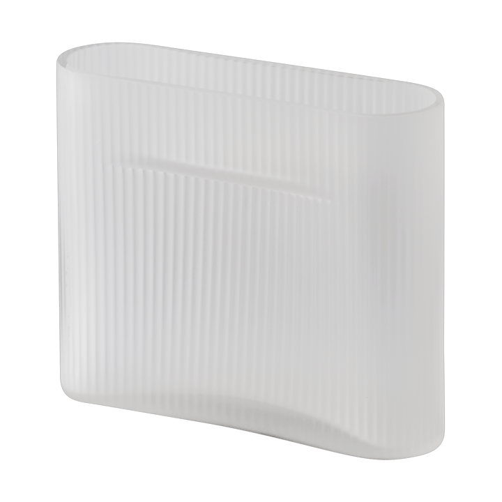 Ridge 花瓶 フロストグラス 16,5 cm - White - Muuto | ムート