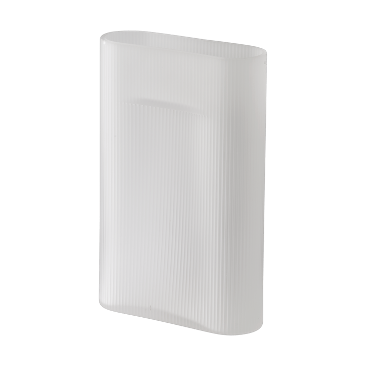 Ridge 花瓶 フロストグラス 35 cm - White - Muuto | ムート