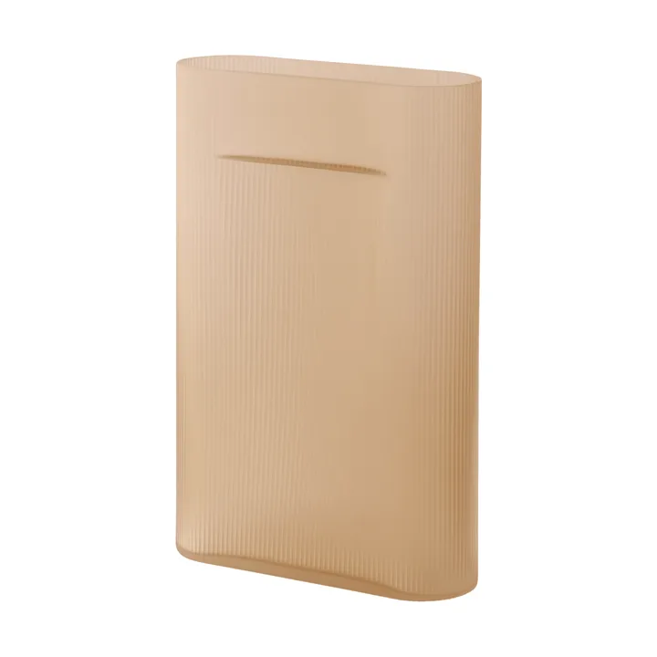 Ridge 花瓶 フロストガラス 48,5 cm - Light orange - Muuto | ムート