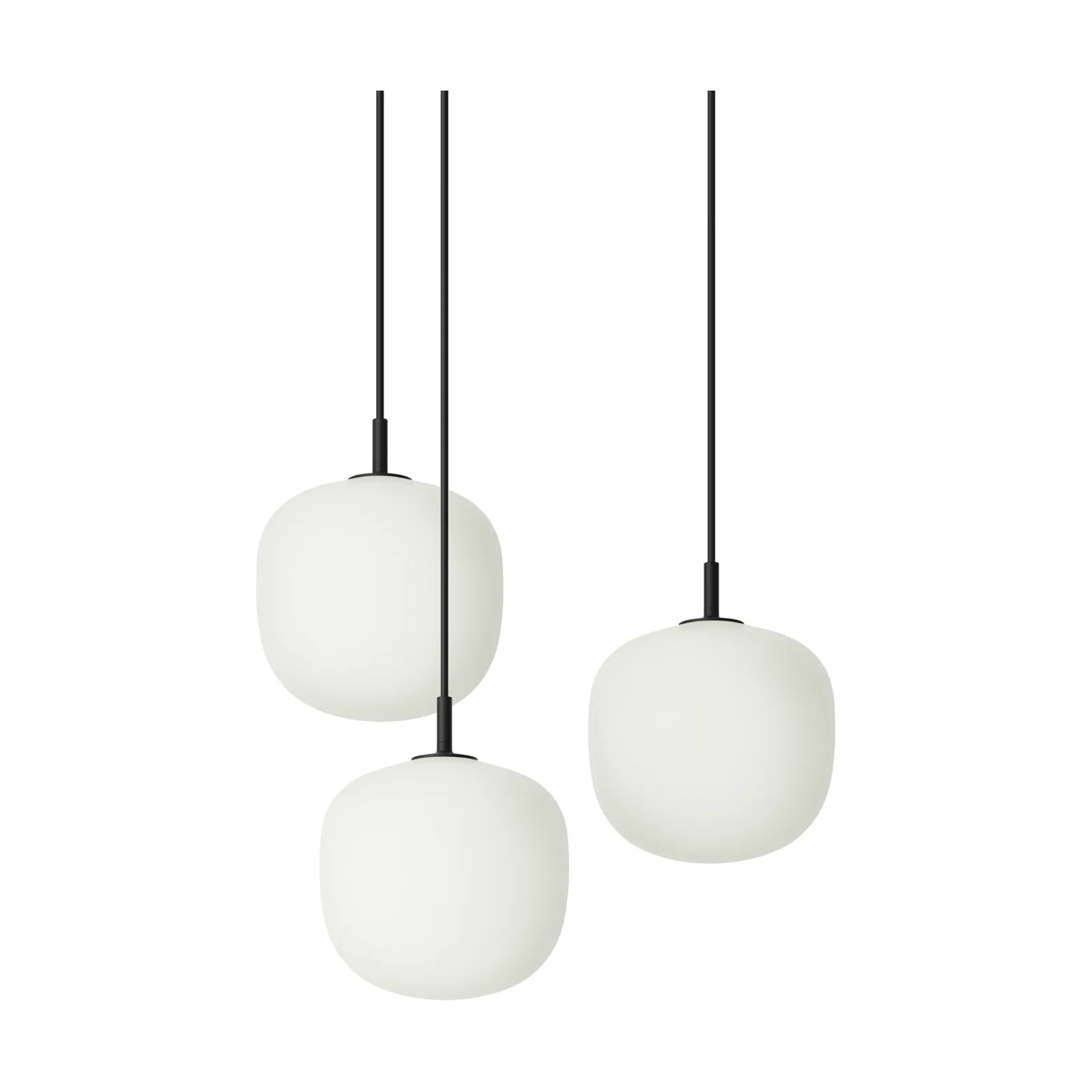 Rime ペンダントランプ クラスター3, Black, Ø18 cm Muuto | ムート