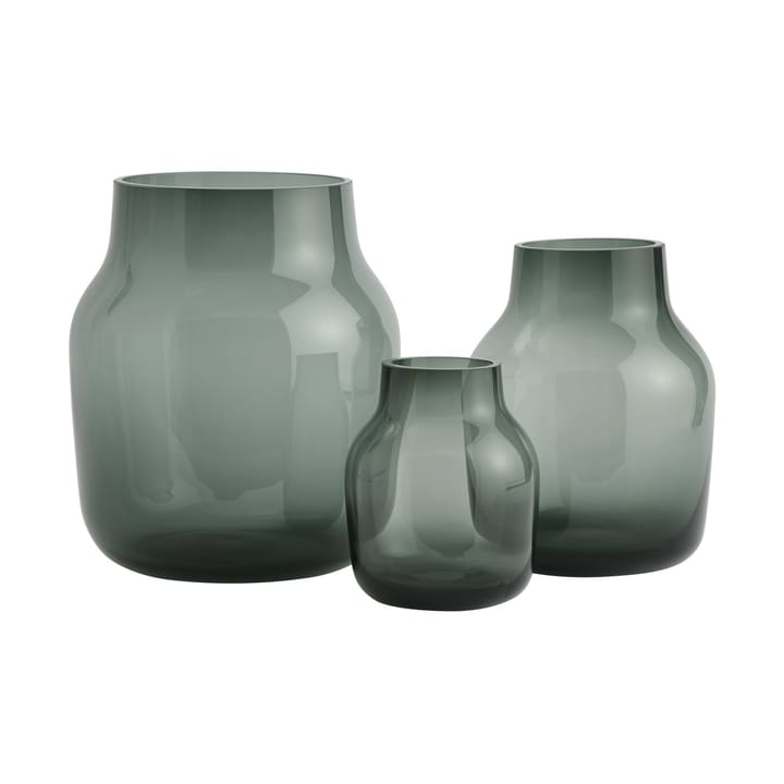 Silent 花瓶 Ø20 cm, Dark Green Muuto | ムート