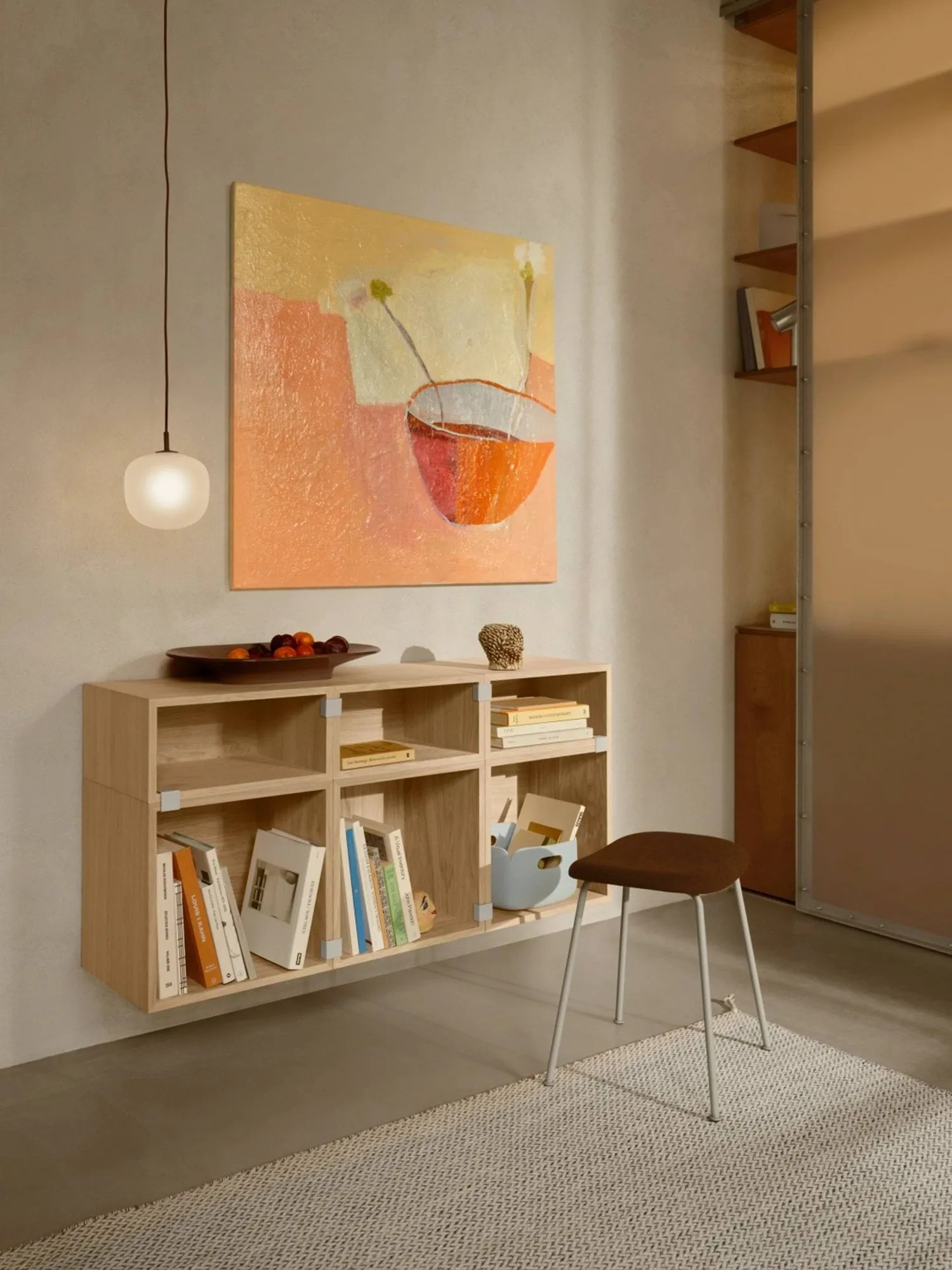 Stacked 2.0 オープンシェルフ L, oak Muuto | ムート