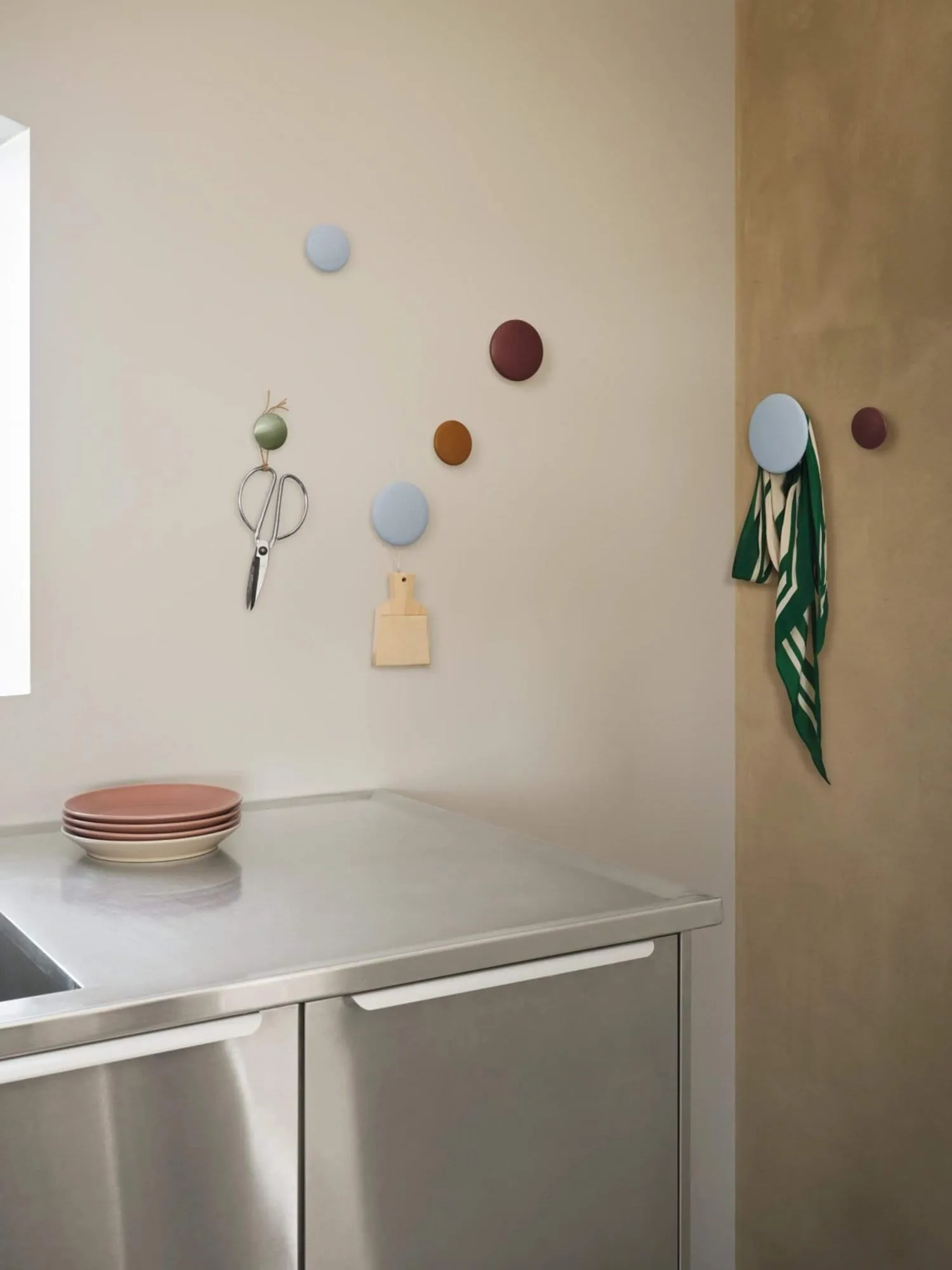 The Dots コートフック 5パック, Black stained ash Muuto | ムート