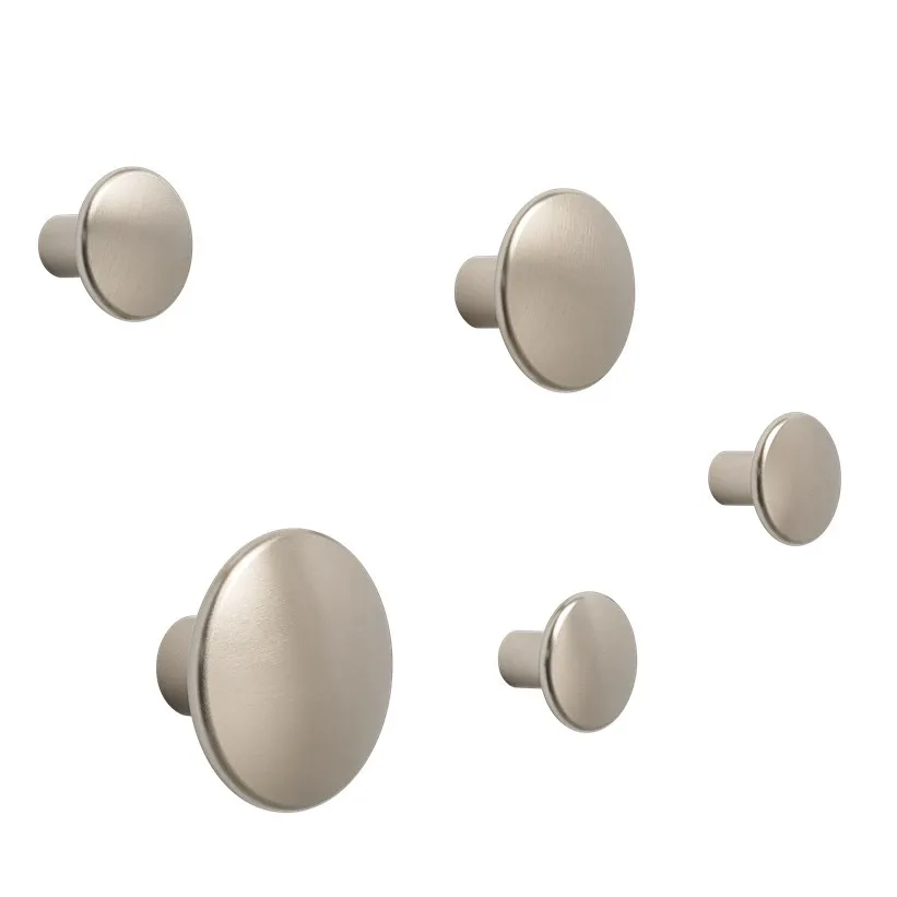 The Dots 衣類用フック メタル 5 cm, Taupe Muuto | ムート