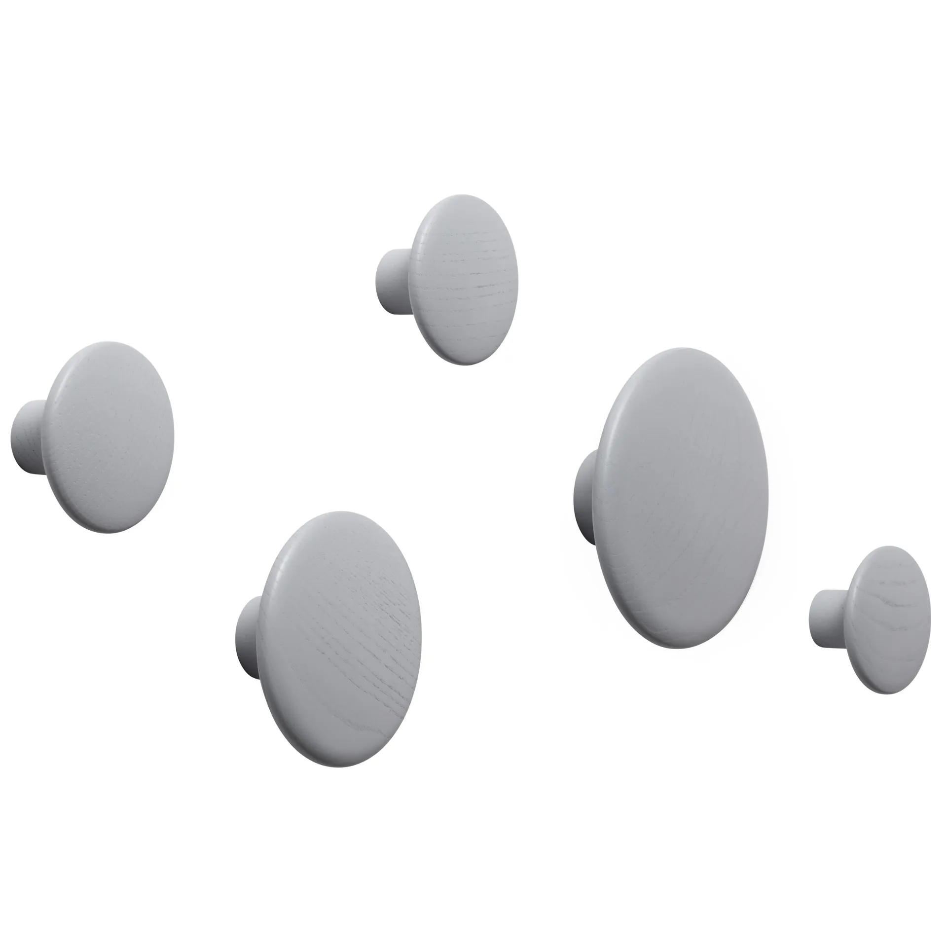 The Dots 衣類用フック grey, Ø13 cm Muuto | ムート