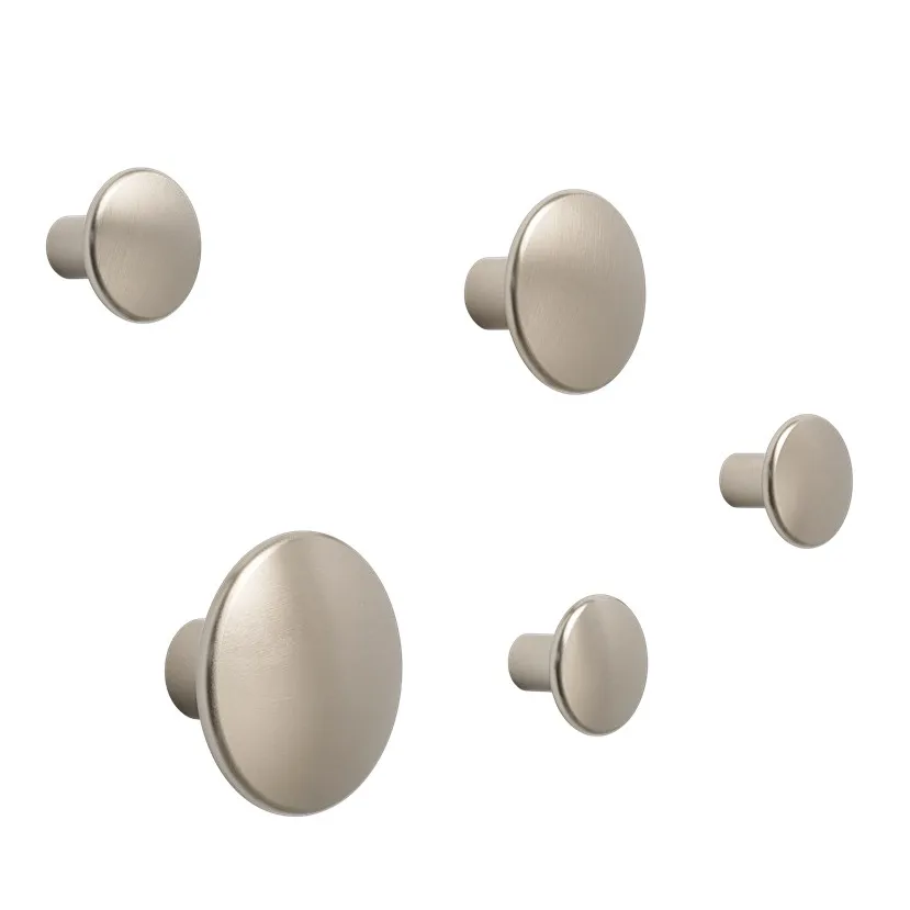 The Dots 衣類用フック metal 3.9 cm, taupe Muuto | ムート