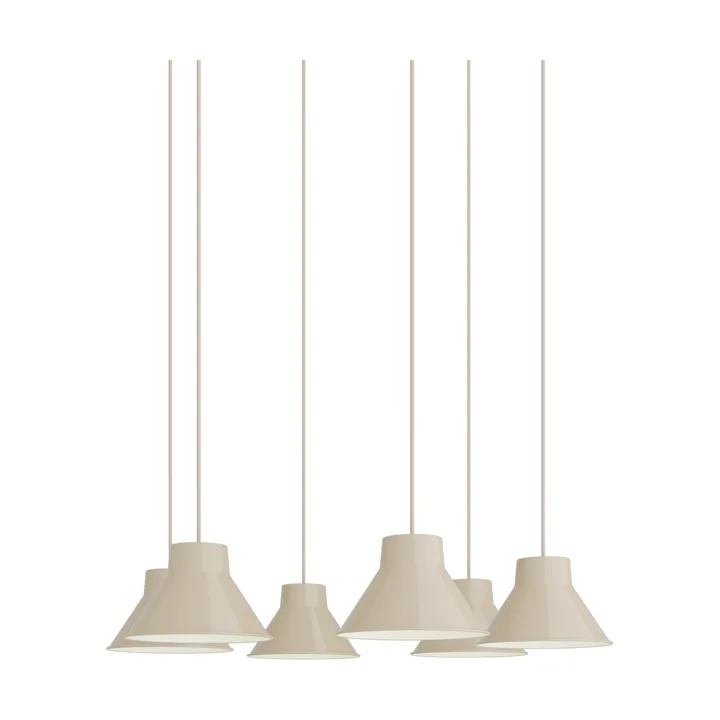 Top Pendant Cluster 6 ペンダントランプ - Sand, Ø21 cm - Muuto | ムート