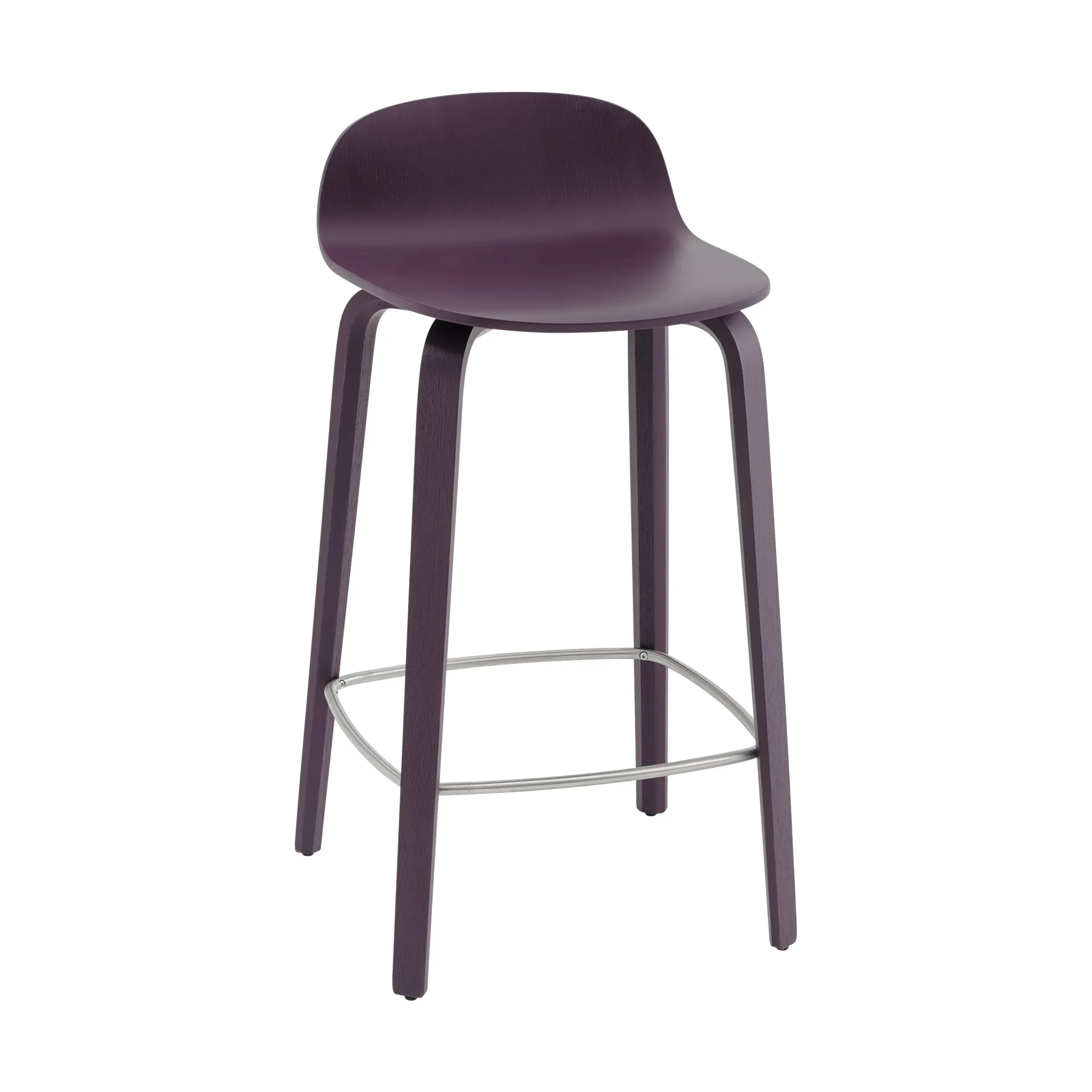 Visu バースツール 65 cm, Dark plum Muuto | ムート