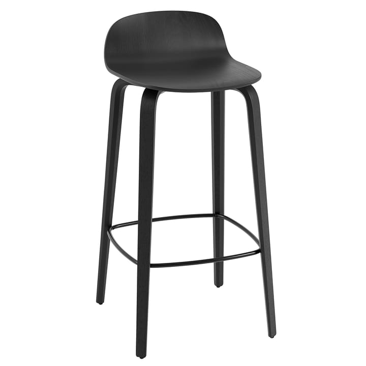 Visu バースツール 75 cm, Black-black Muuto | ムート