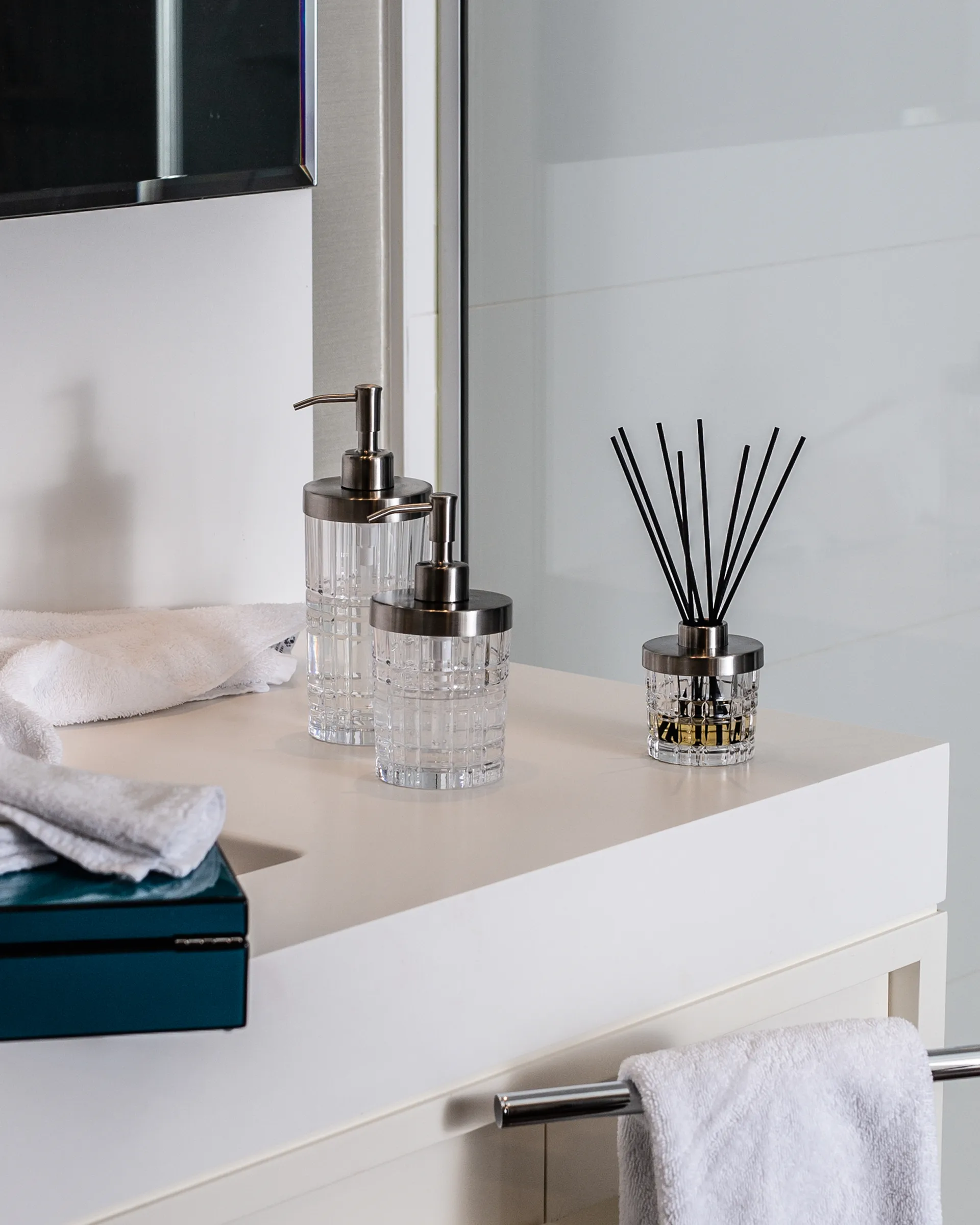 スクウェア ソープディスペンサー 16.5 cm  , Clear Nachtmann | ナハトマン