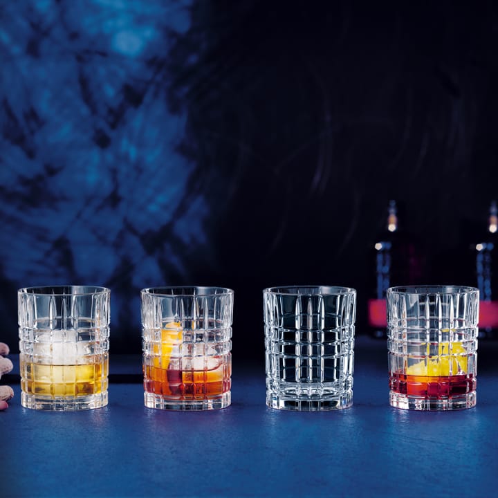 スクウェア ウィスキーグラス 34 cl 4パック, 34 cl Nachtmann | ナハトマン