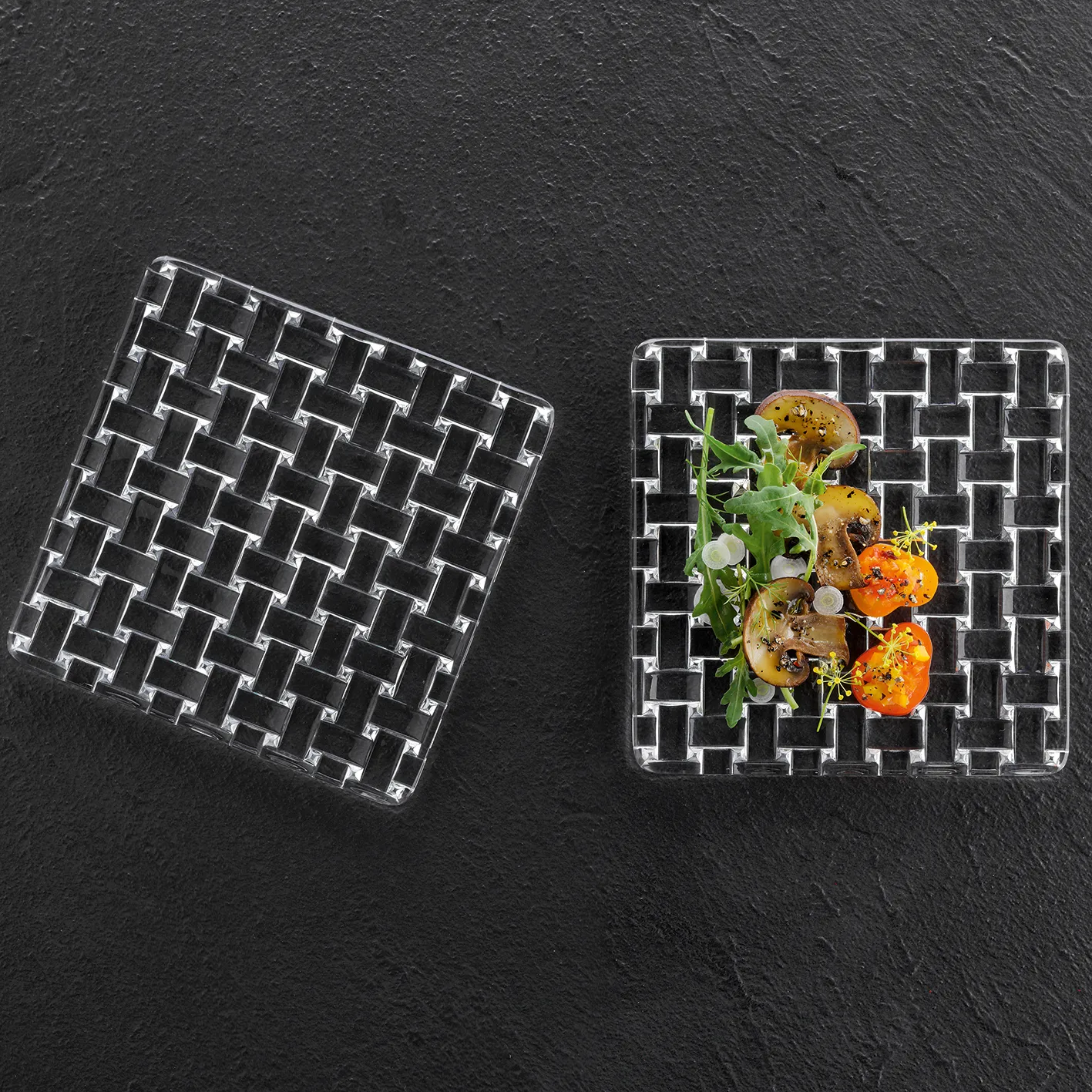 Bossa Nova プレート 14 cm 2パック, clear Nachtmann | ナハトマン