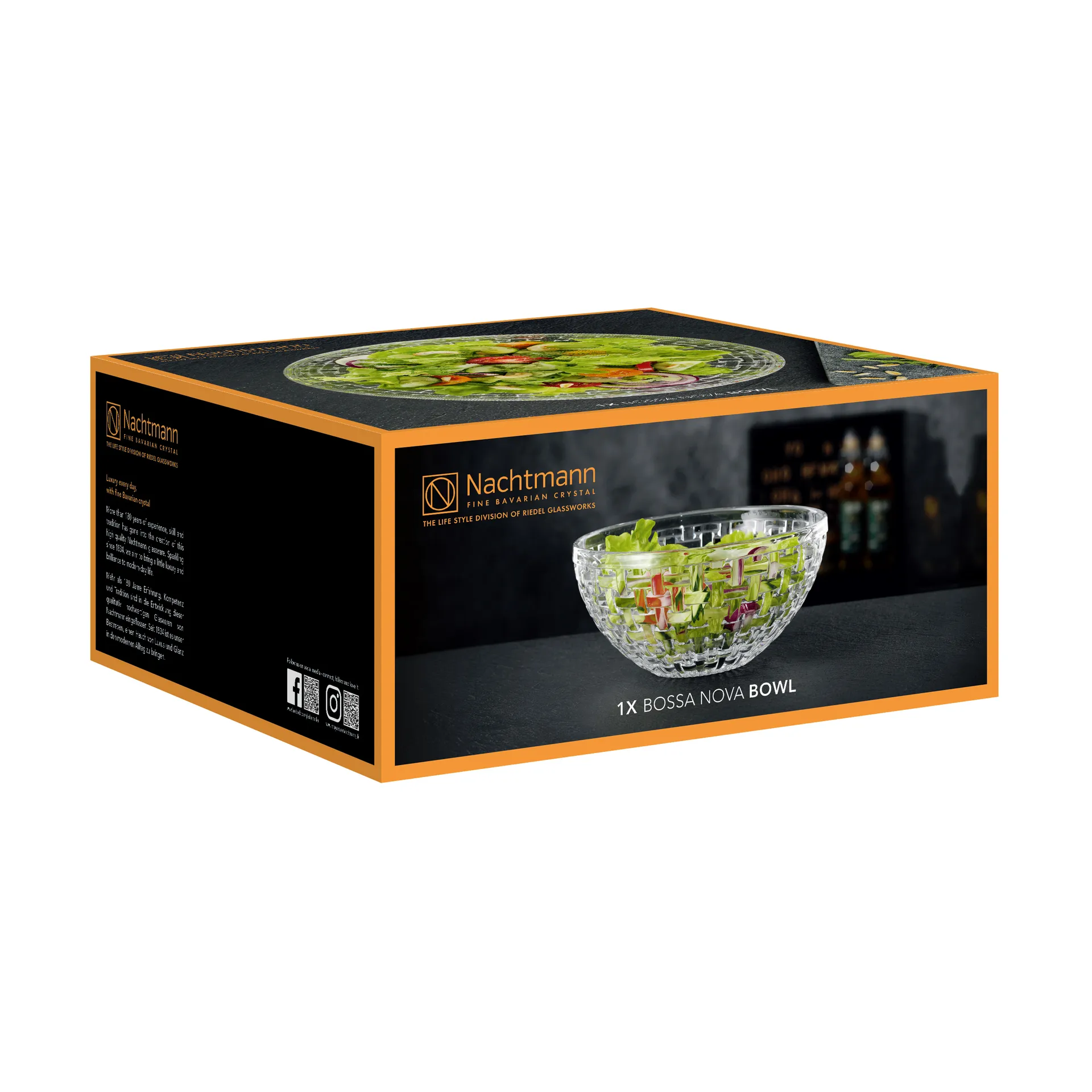 Bossa Nova ボウル 23 cm, clear Nachtmann | ナハトマン