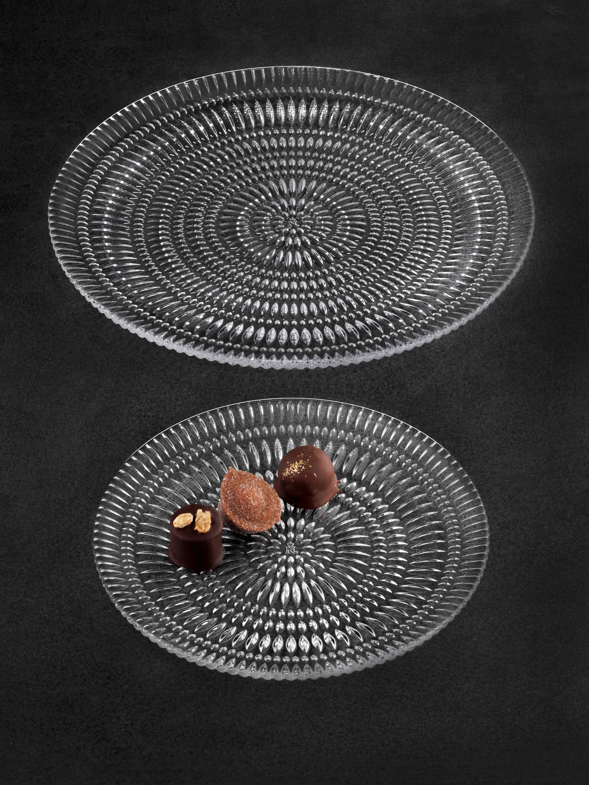 Ethno プレート, 2-pack, crystal glass, Ø23 cm Nachtmann | ナハトマン