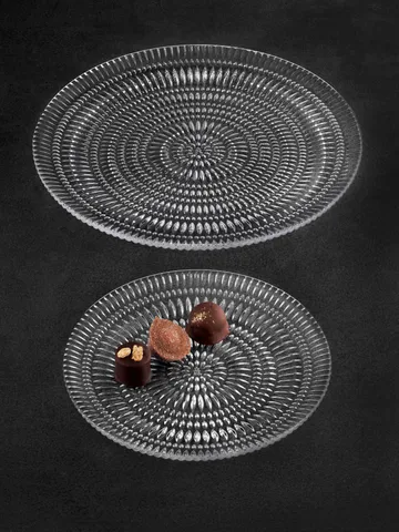 Ethno プレート - 2-pack, crystal glass, Ø23 cm - Nachtmann | ナハトマン