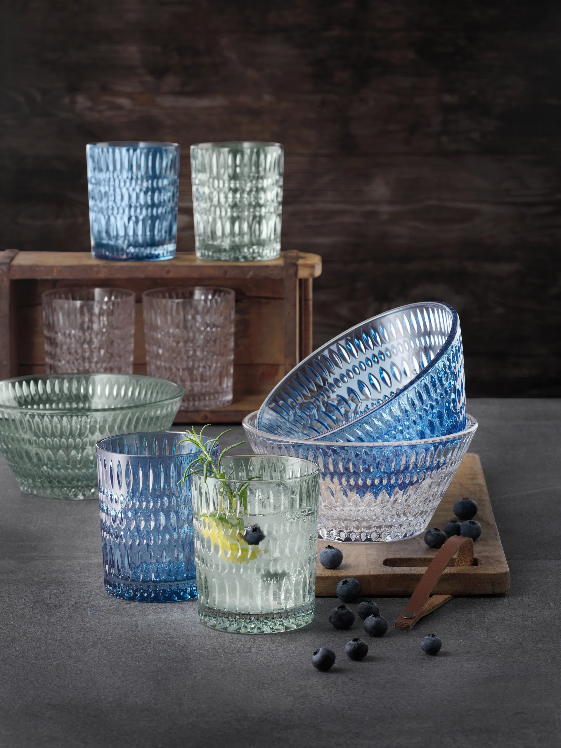 Ethno タンブラーグラス 30.4 cl 2個セット, Mint Nachtmann | ナハトマン