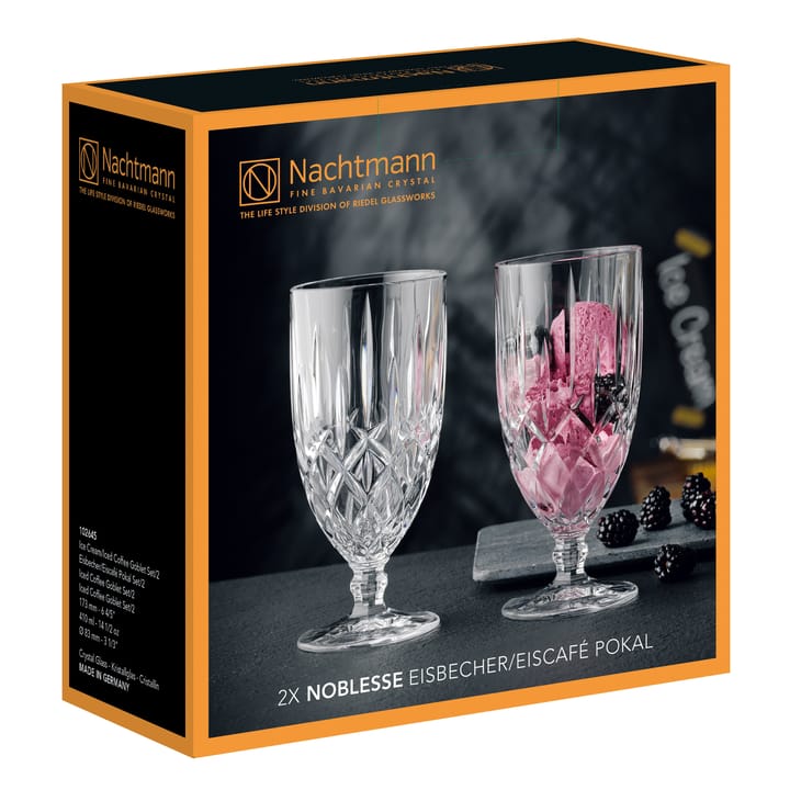 Noblesse デザート グラス 2パック - clear - Nachtmann | ナハトマン