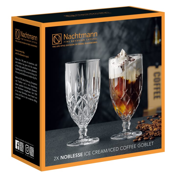 Noblesse デザート グラス 2パック - clear - Nachtmann | ナハトマン