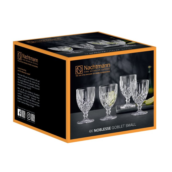 Noblesse グラス 脚付き 23 cl 4パック, clear Nachtmann | ナハトマン