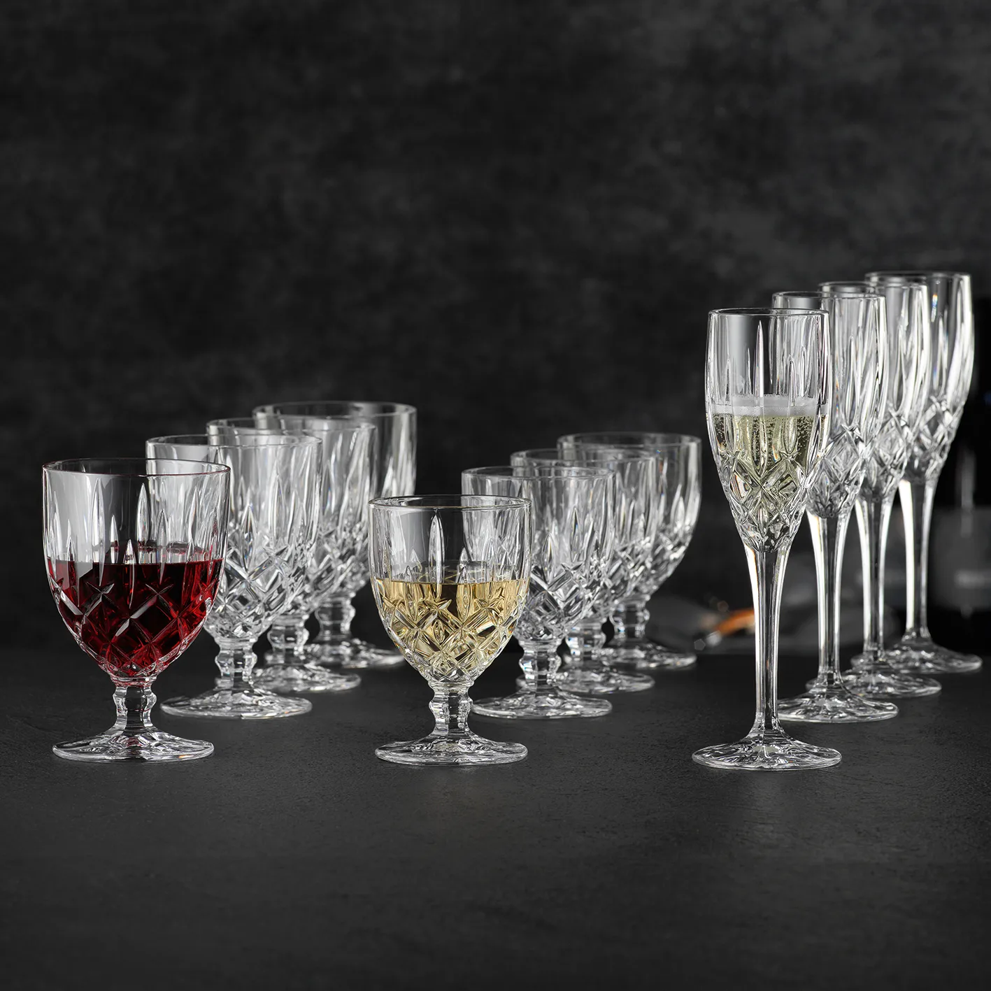 Noblesse ポット & グラス 4本セット, clear Nachtmann | ナハトマン