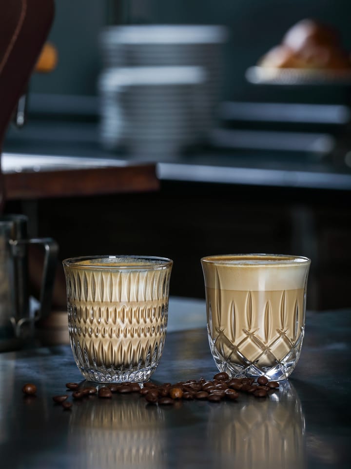 Noblesse Barista カプチーノグラス 23.5 cl 2本セット, Clear Nachtmann | ナハトマン