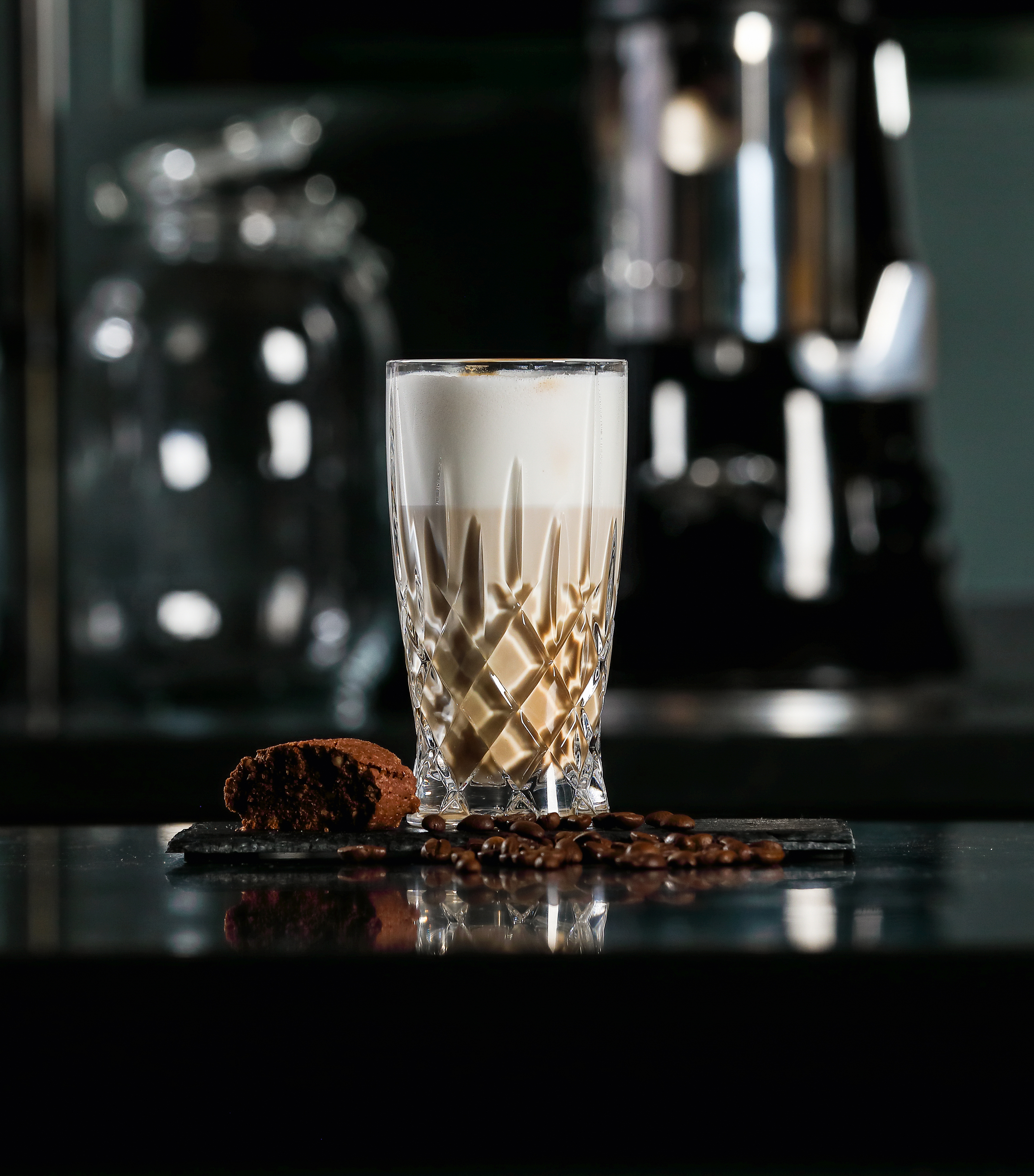 【NACHTMANN】ガラス製 バスケット 【新品未使用】 Nachtmann | ナハトマン からのNoblesse Barista ラテグラス 35