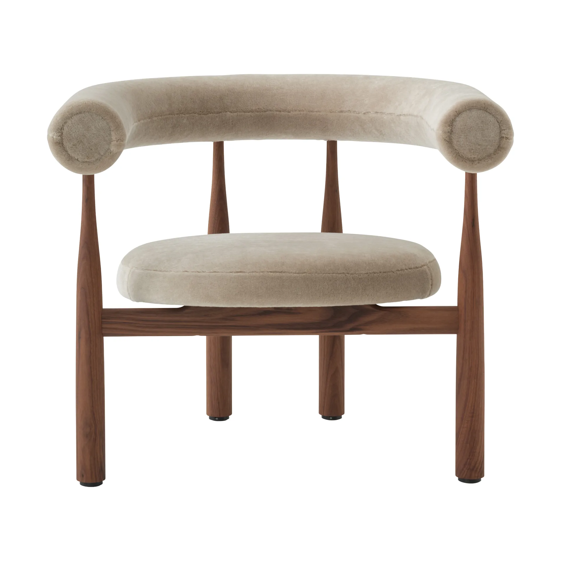 Bukowski ラウンジチェア, Walnut, Rest 23 New Works | ニューワークス