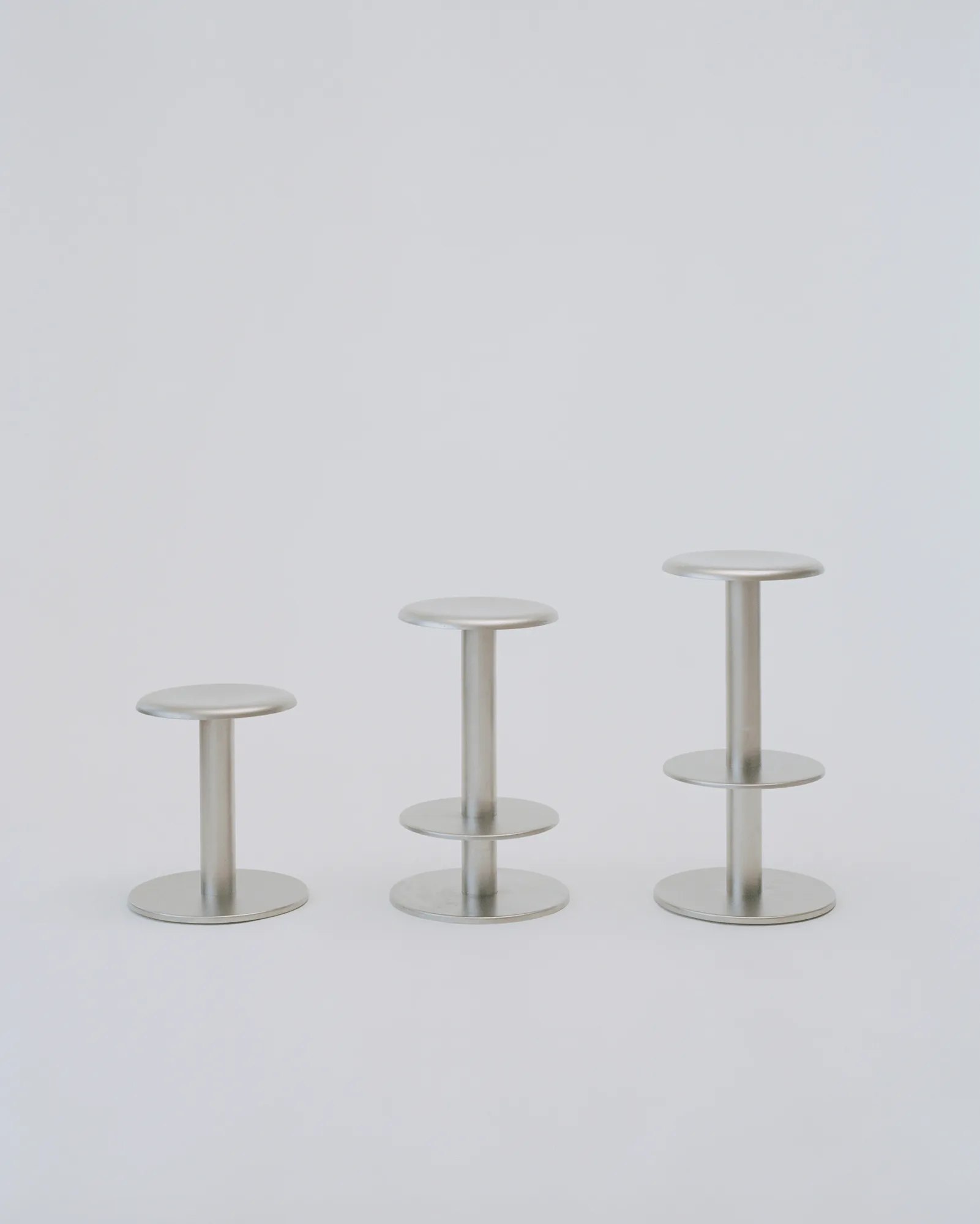 Coupe ラウンド スツール, Stainless Steel, Ø40x46 cm New Works | ニューワークス