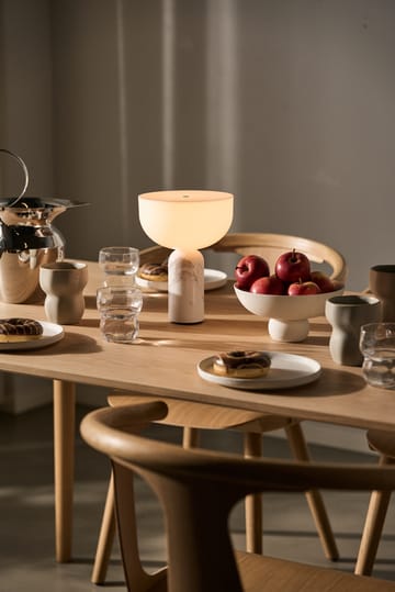 Kizu ポータブルテーブルランプ - White marble - New Works | ニューワークス
