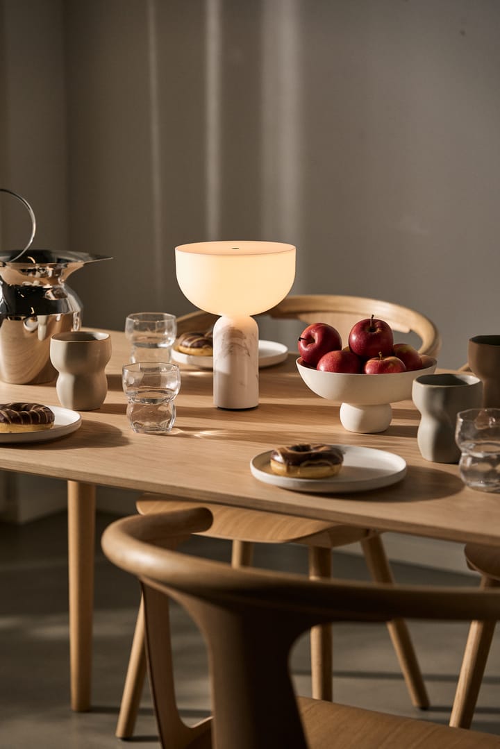 Kizu ポータブルテーブルランプ, White marble New Works | ニューワークス