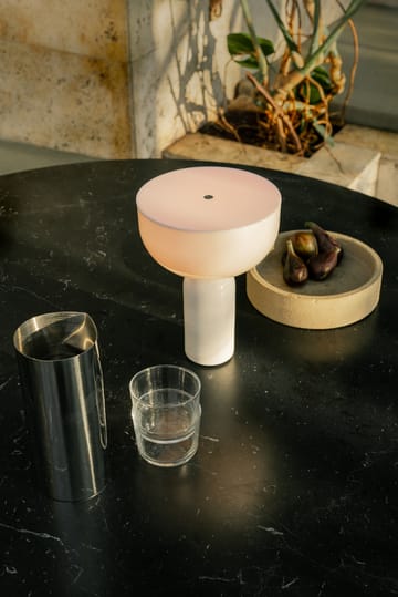 Kizu ポータブルテーブルランプ - White marble - New Works | ニューワークス