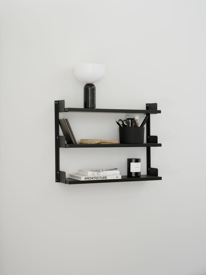 New Works ティーシェルフ ウォールシェルフ 46x62.5 cm, Black box New Works | ニューワークス