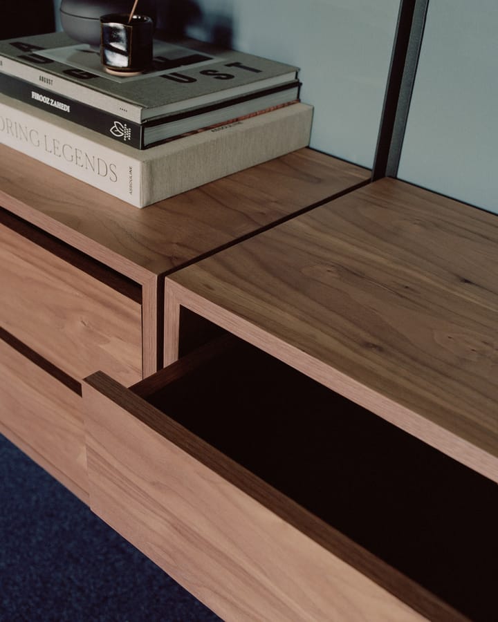New Works drawer section 79x35 cm, Walnut New Works | ニューワークス