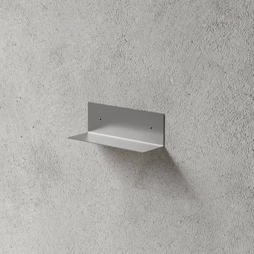 Nichba バスラック - ブラッシュド ステンレススチール、30 cm - Nichba