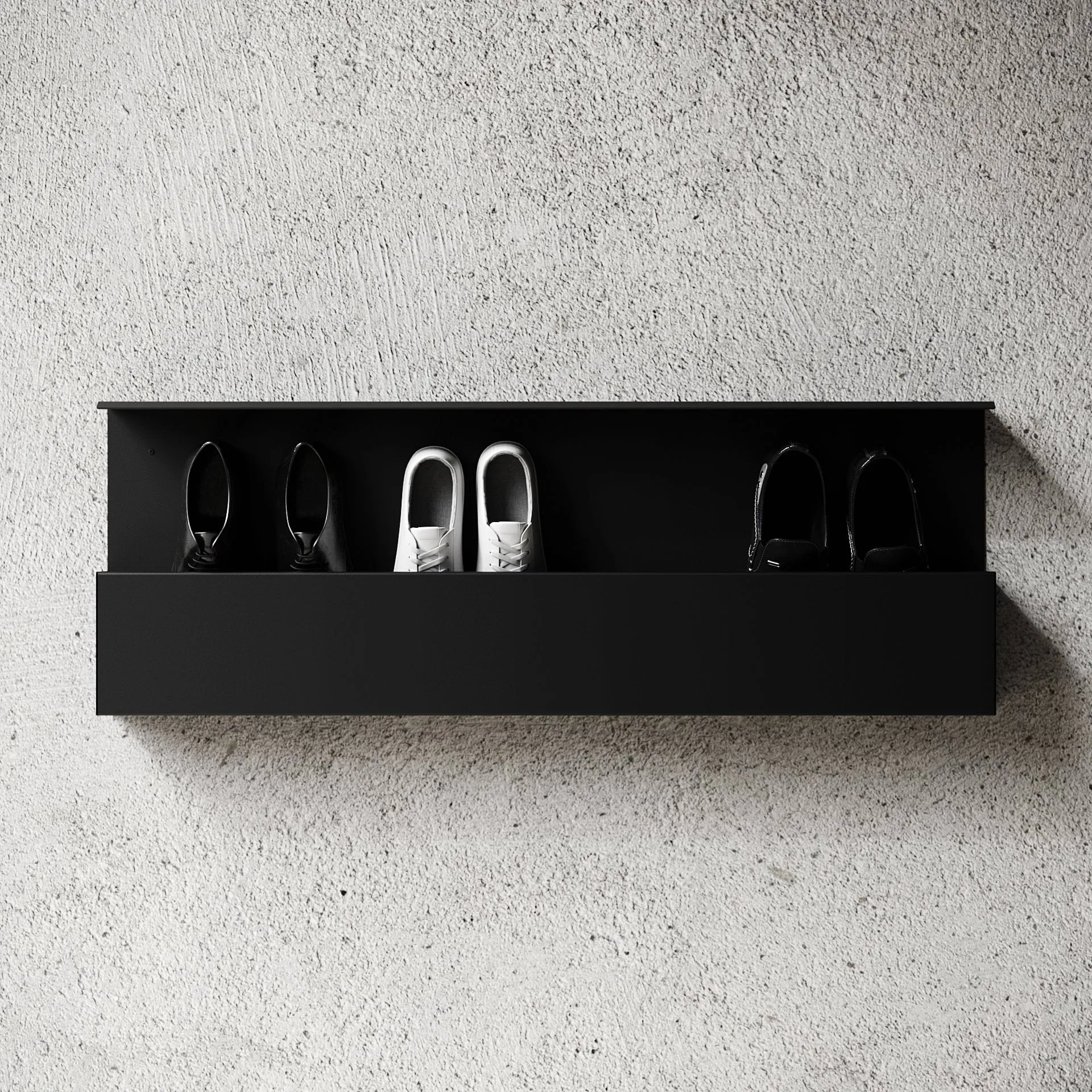 Nichba 靴棚, Black, 100 cm Nichba