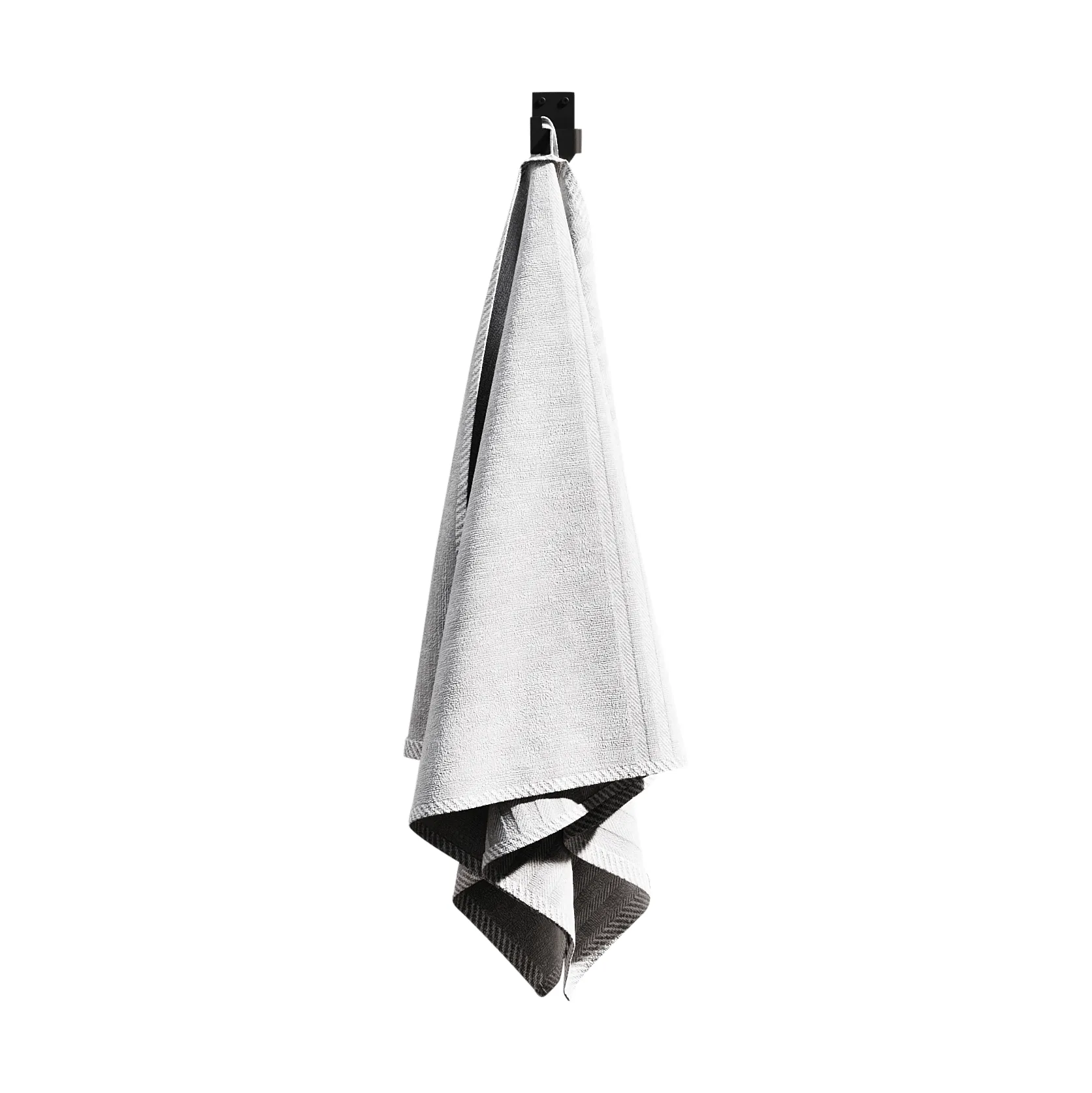 Nichba タオルフック, Black, 2-pack Nichba
