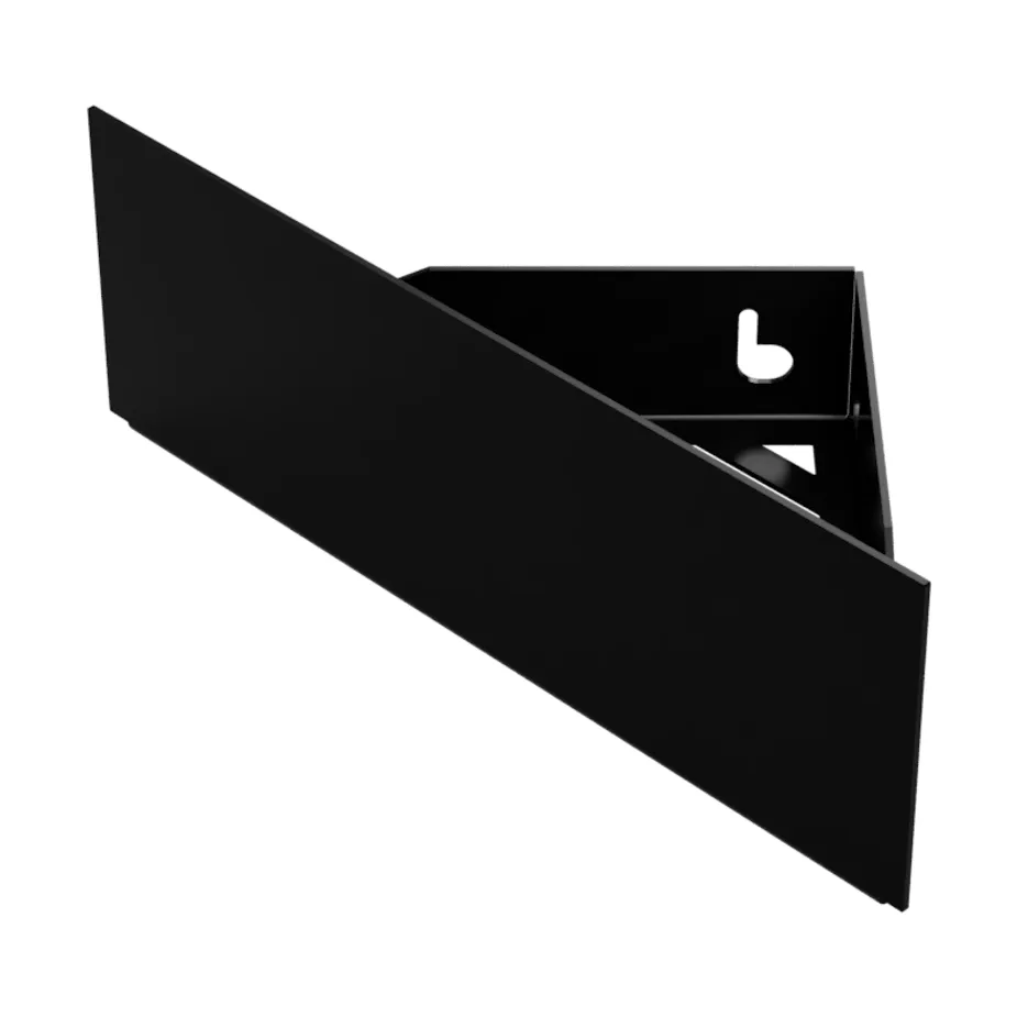 Nichba シャワーシェルフ, Black, corner Nichba