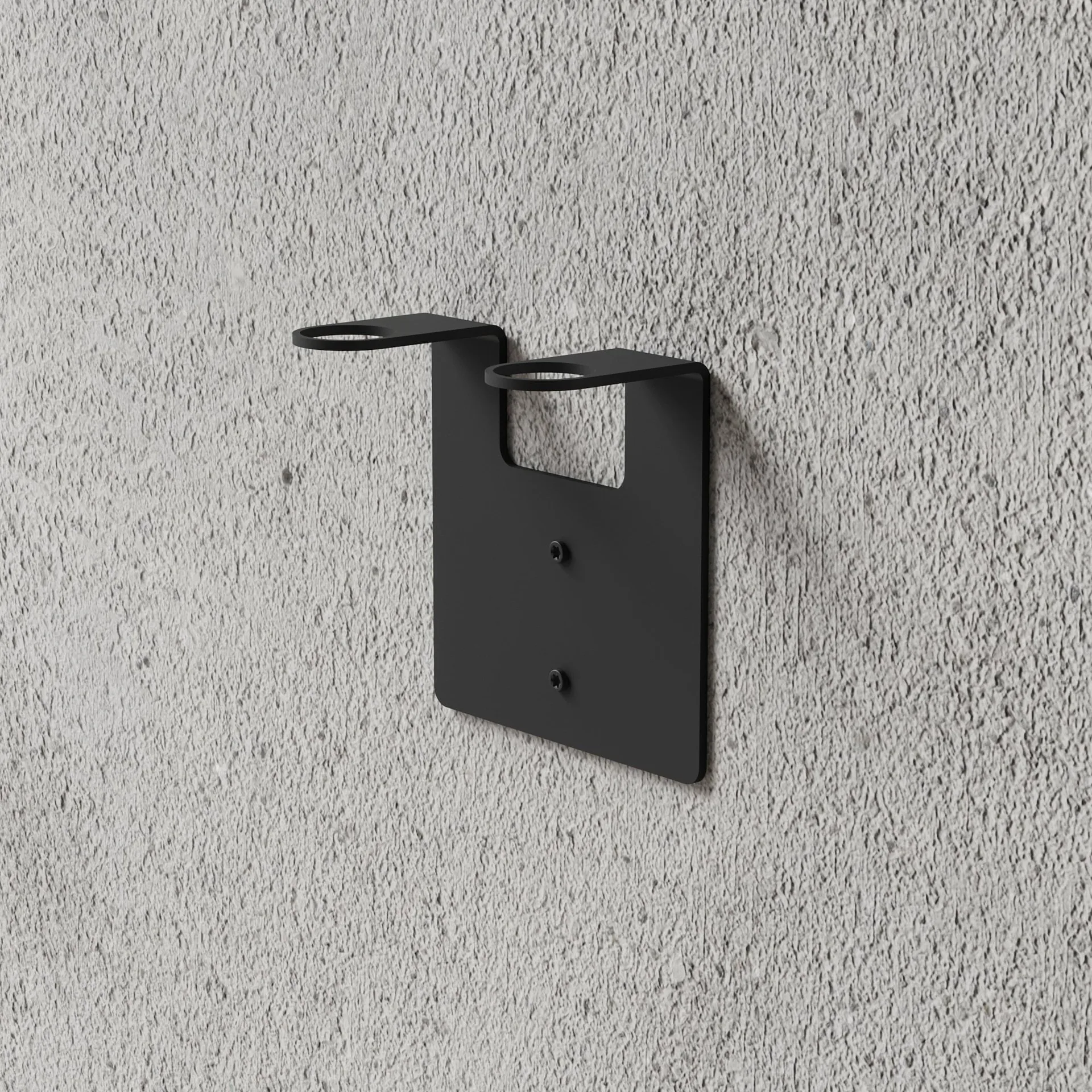 Nichba ソープホルダー, Black, double Nichba