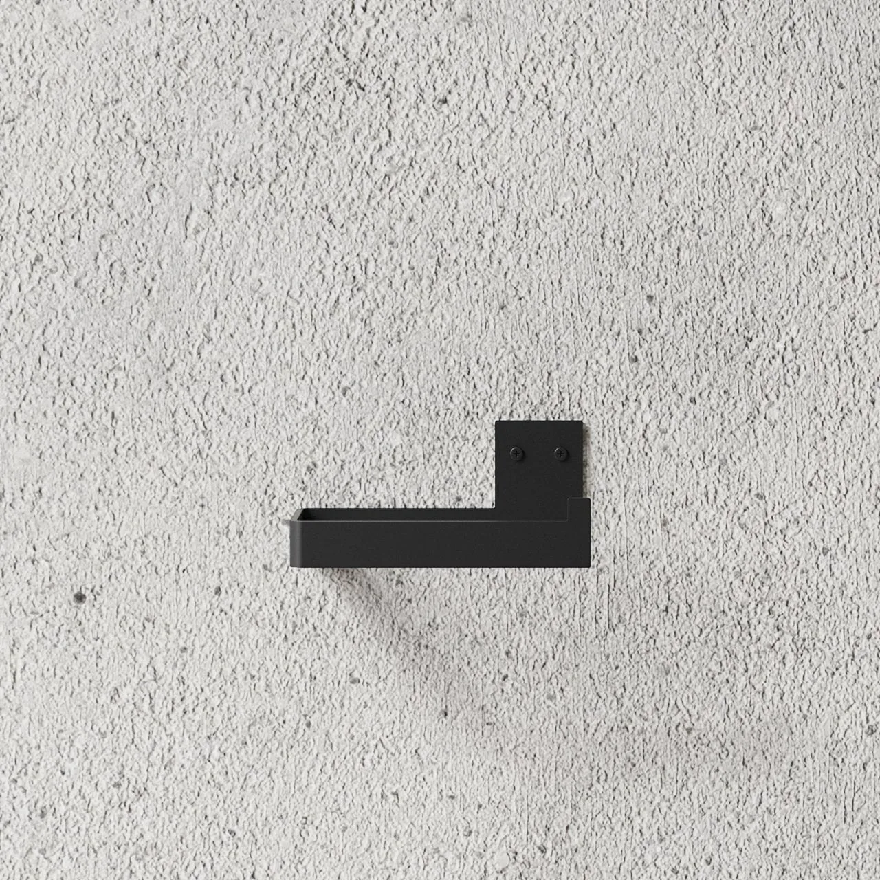 Nichba トイレットペーパーホルダー, Black Nichba