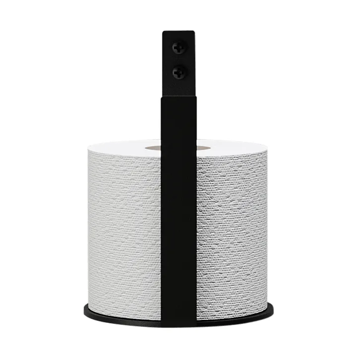 Nichba トイレットペーパーホルダー 予備用, Black Nichba