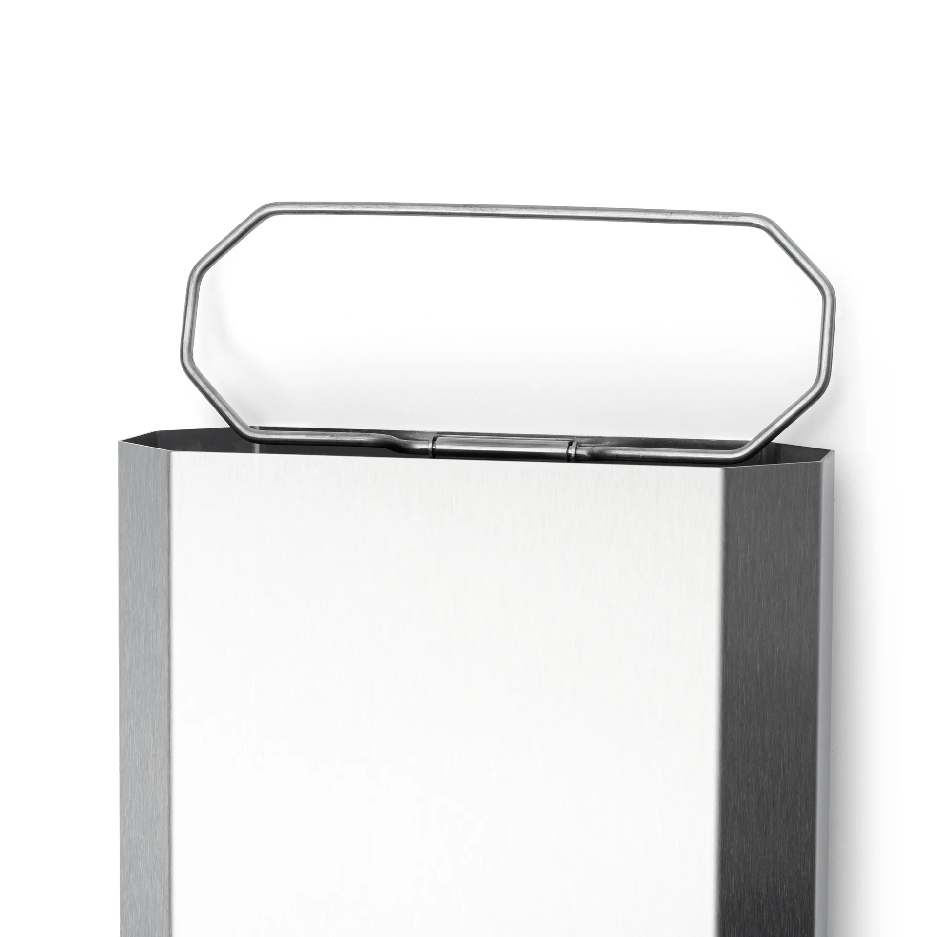 Nichba ゴミ箱, Brushed stainless steel, 12 l Nichba