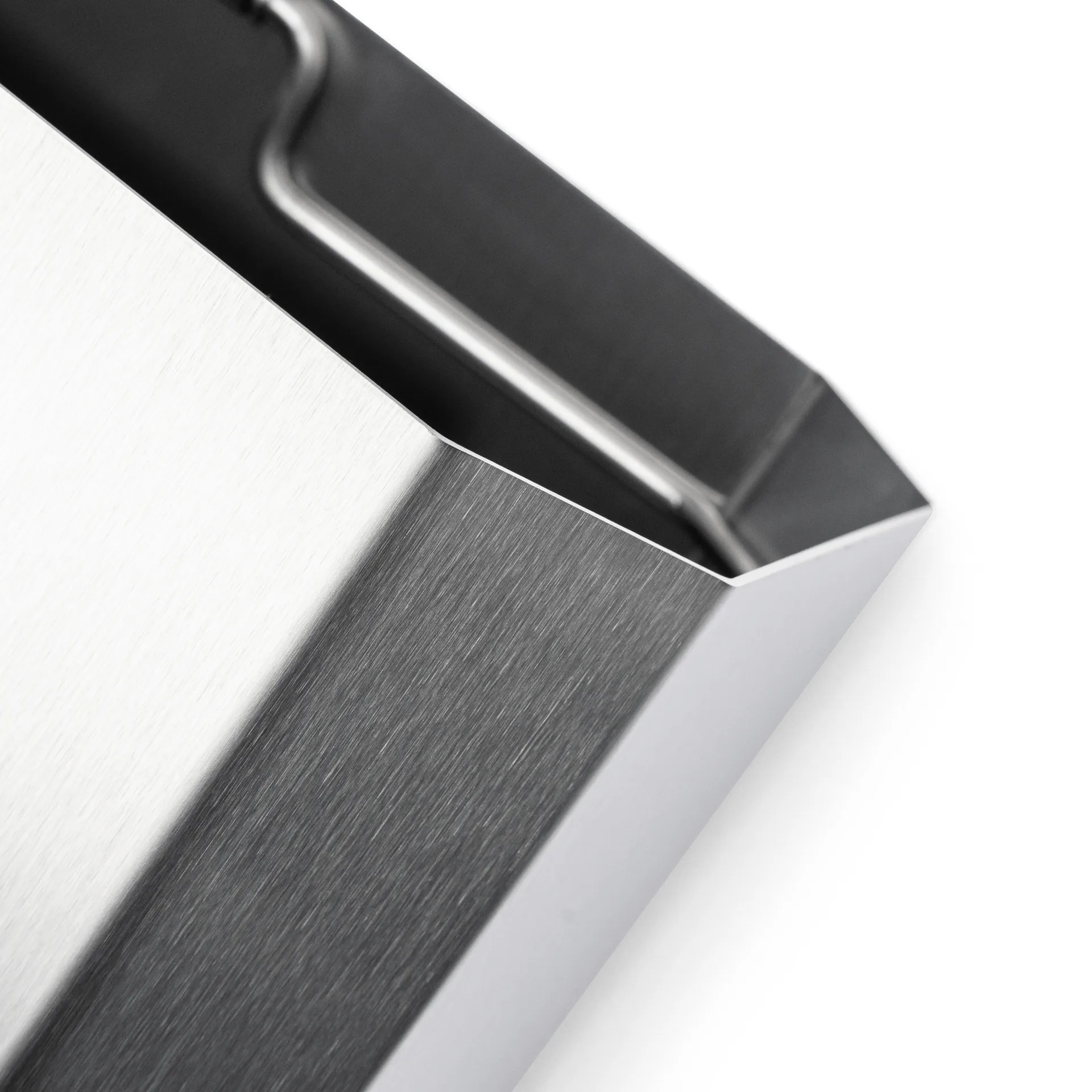 Nichba ゴミ箱, Brushed stainless steel, 12 l Nichba