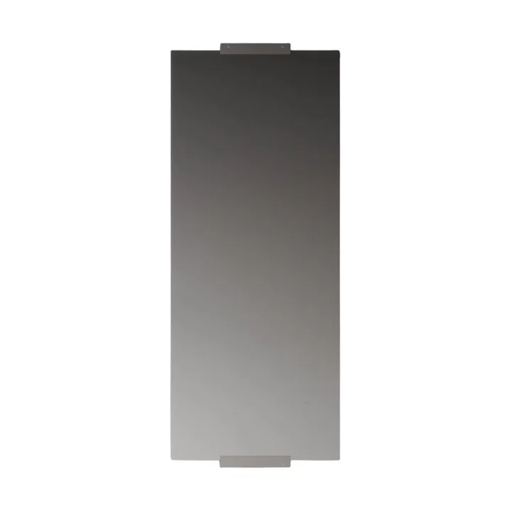 Nichba ウォールミラー - Brushed stainless steel, 145x60 cm - Nichba