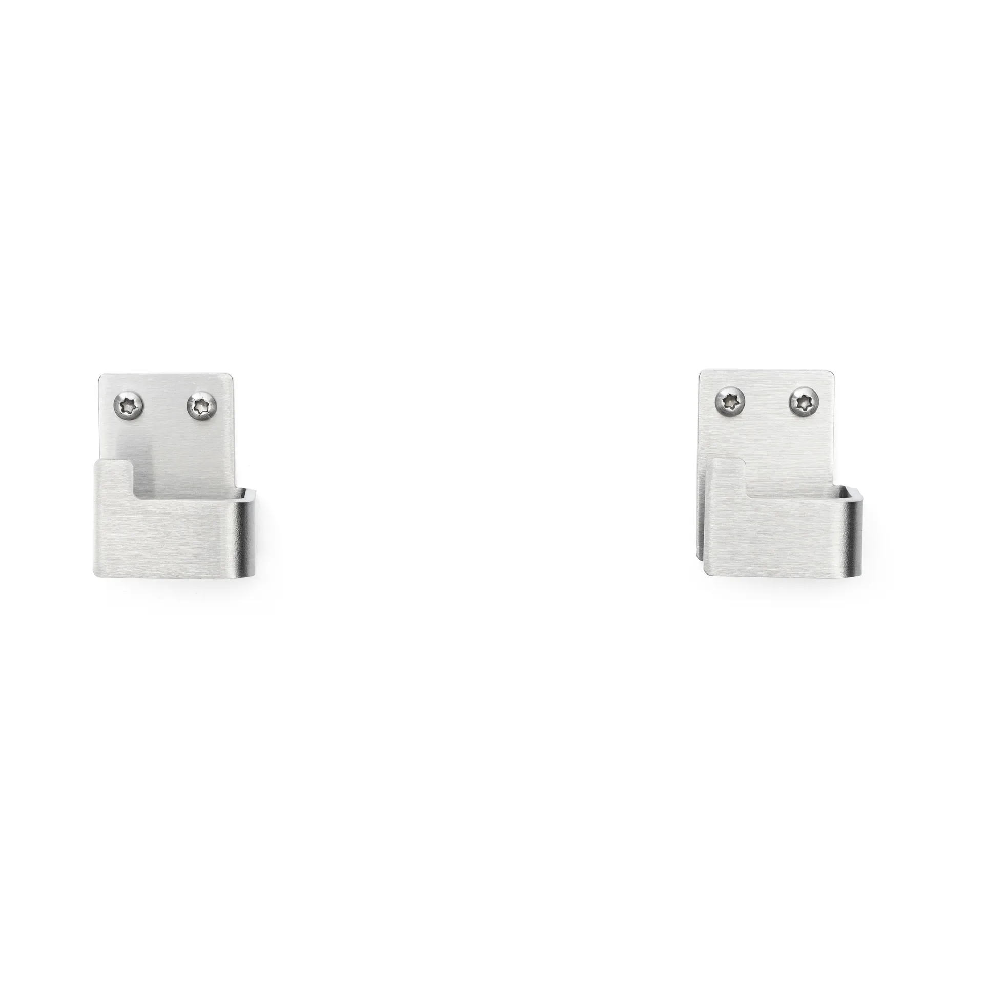 Nichba タオルフック, Brushed stainless steel, 2-pack Nichba