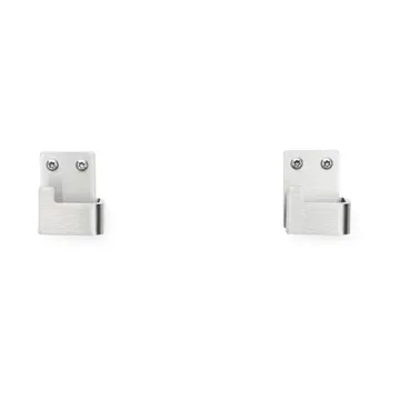 Nichba タオルフック - Brushed stainless steel, 2-pack - Nichba