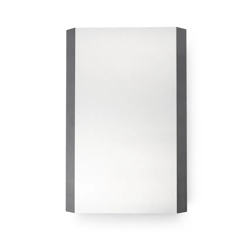 Nichba ゴミ箱, Brushed stainless steel, 48 l Nichba