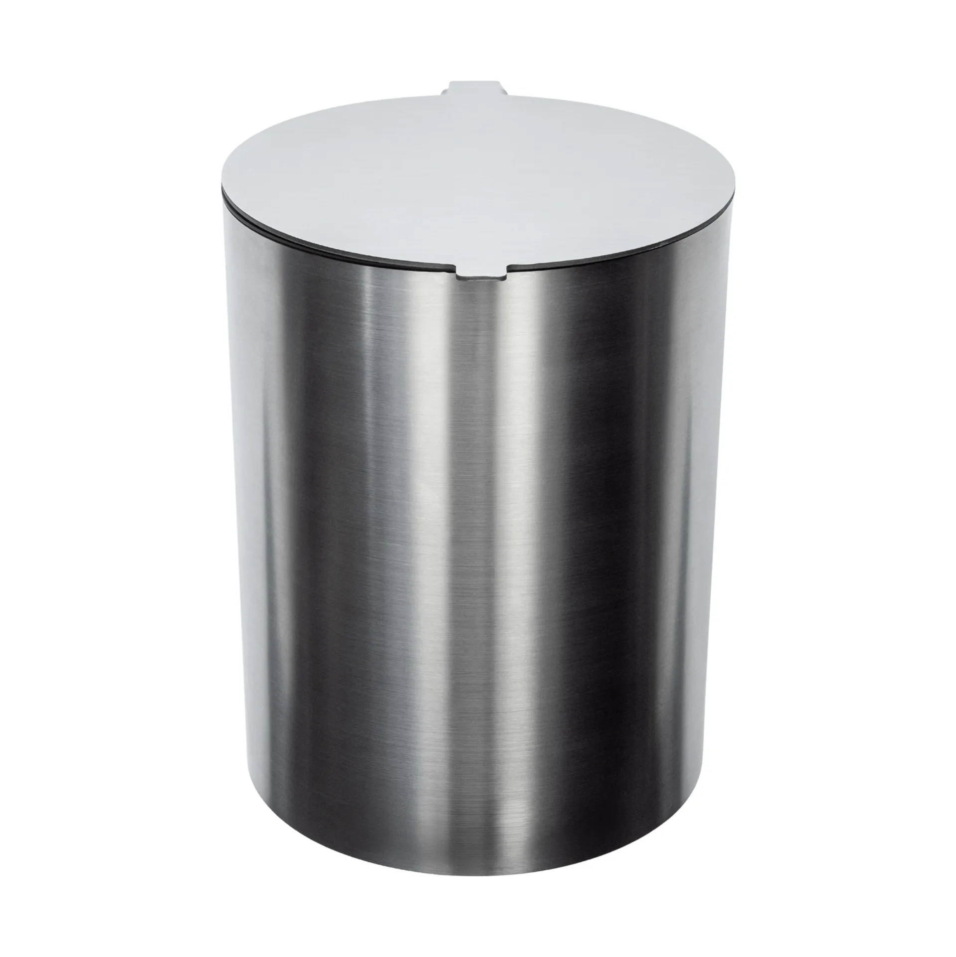 Nichba バスルーム用ゴミ箱, Brushed stainless steel Nichba