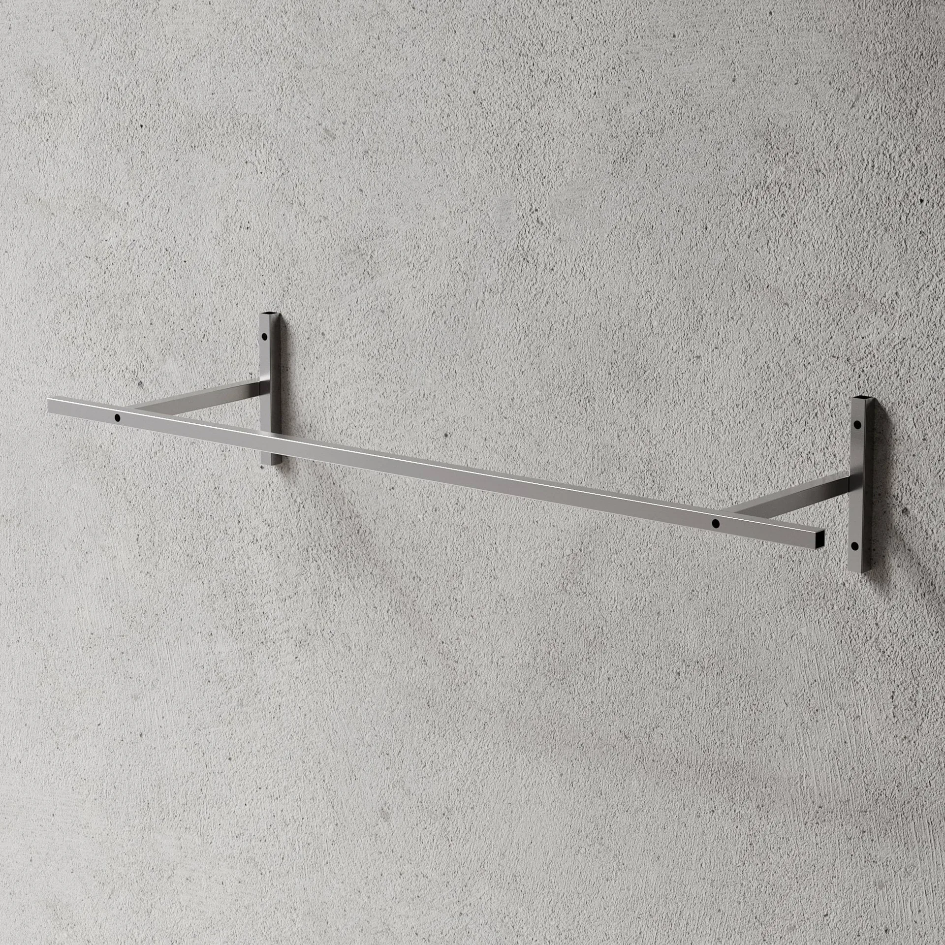 Nichba ハンガーラック, Brushed stainless steel Nichba
