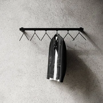 Nichba HangSys ハンガーラック - Black, 100 cm - Nichba